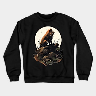 lion Crewneck Sweatshirt